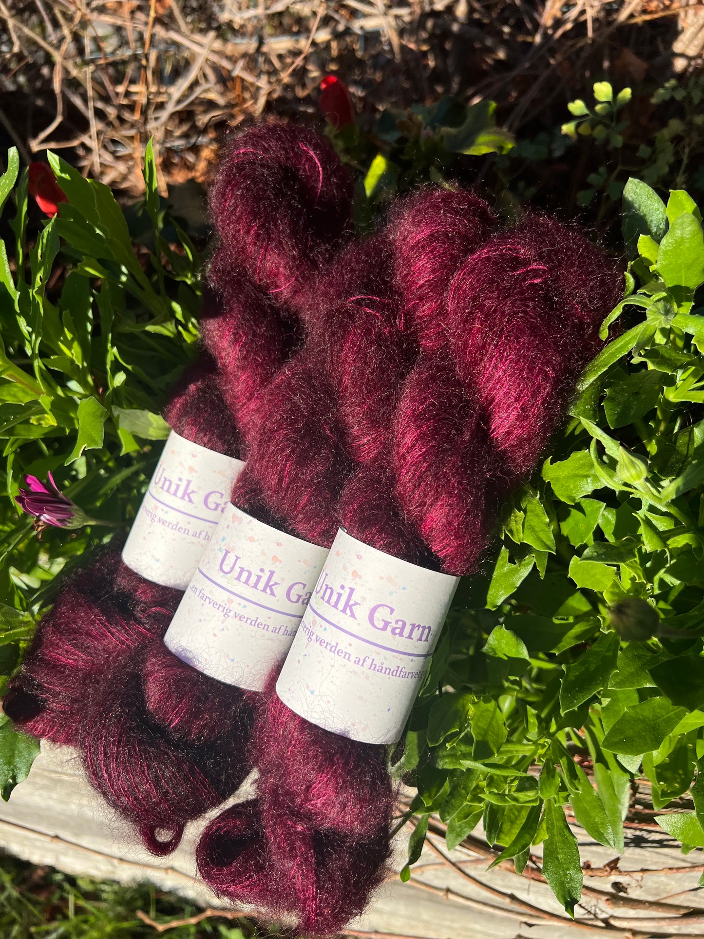 Unik Garn Silk Mohair - Blackberry