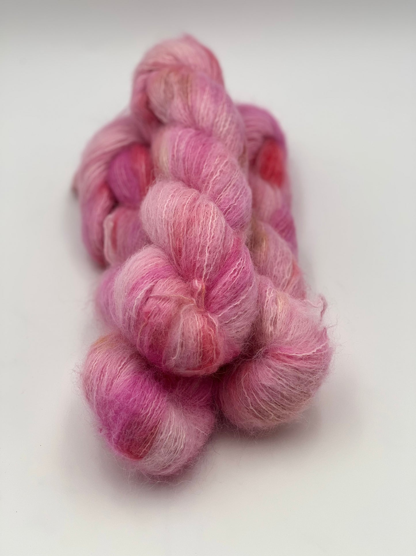 Unik Garn Brushed Suri Alpaka - Peach Melba