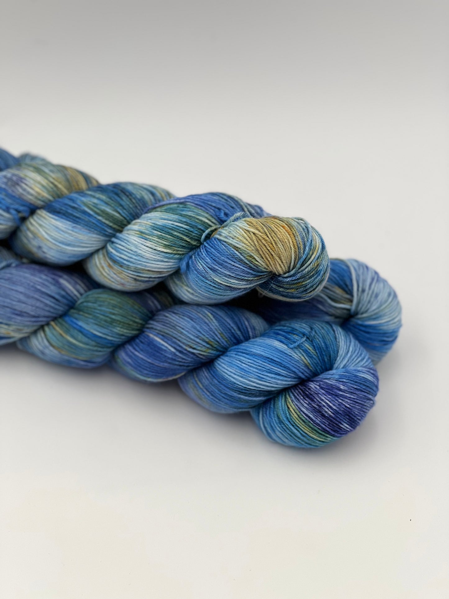Unik Garn Organic Fine Merino - Blå Safir