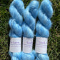 Unik Garn Silk Mohair Sequin - Himmelblå