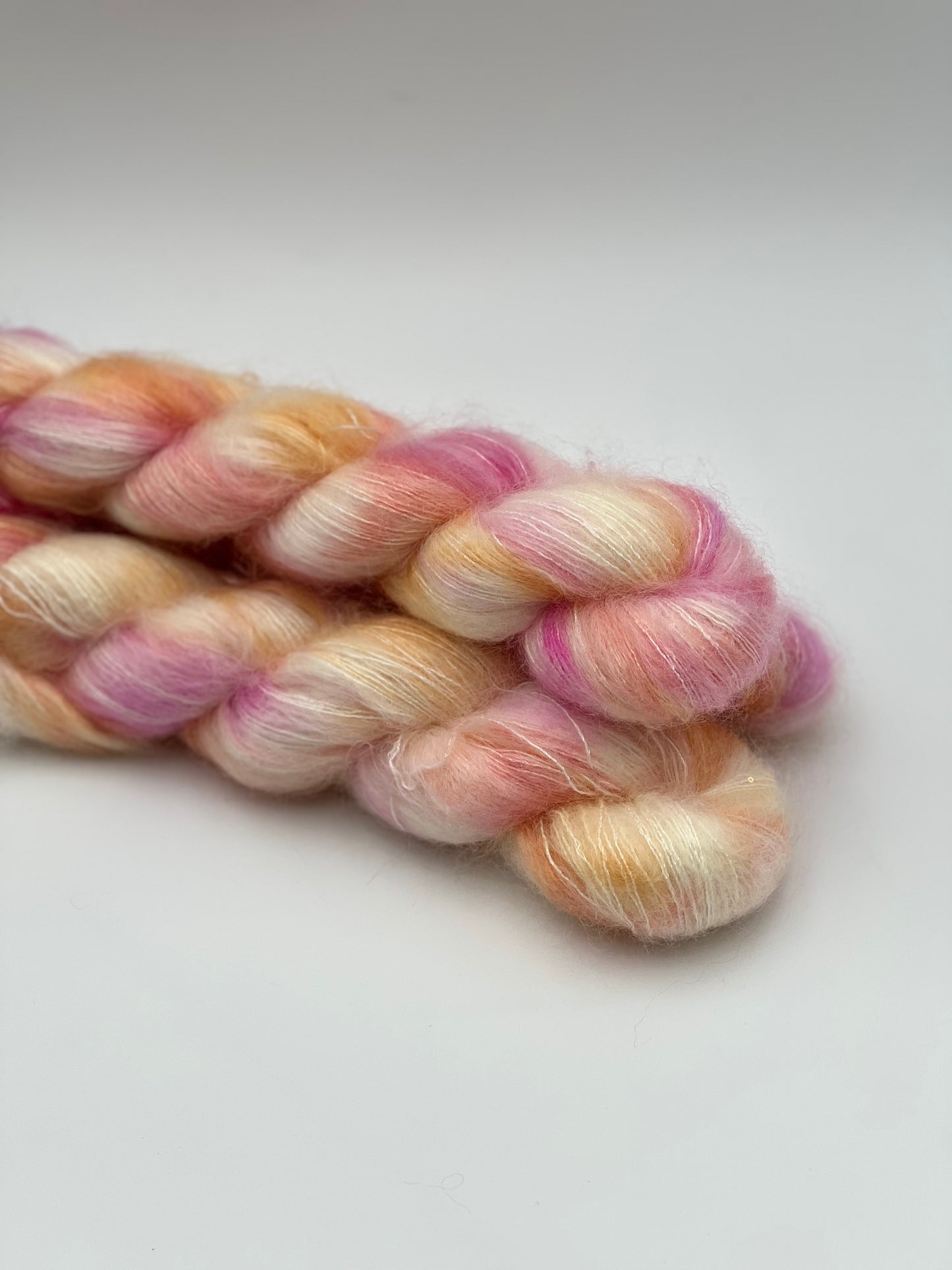 Unik Garn Silk Mohair Sequin  - Melon Salat