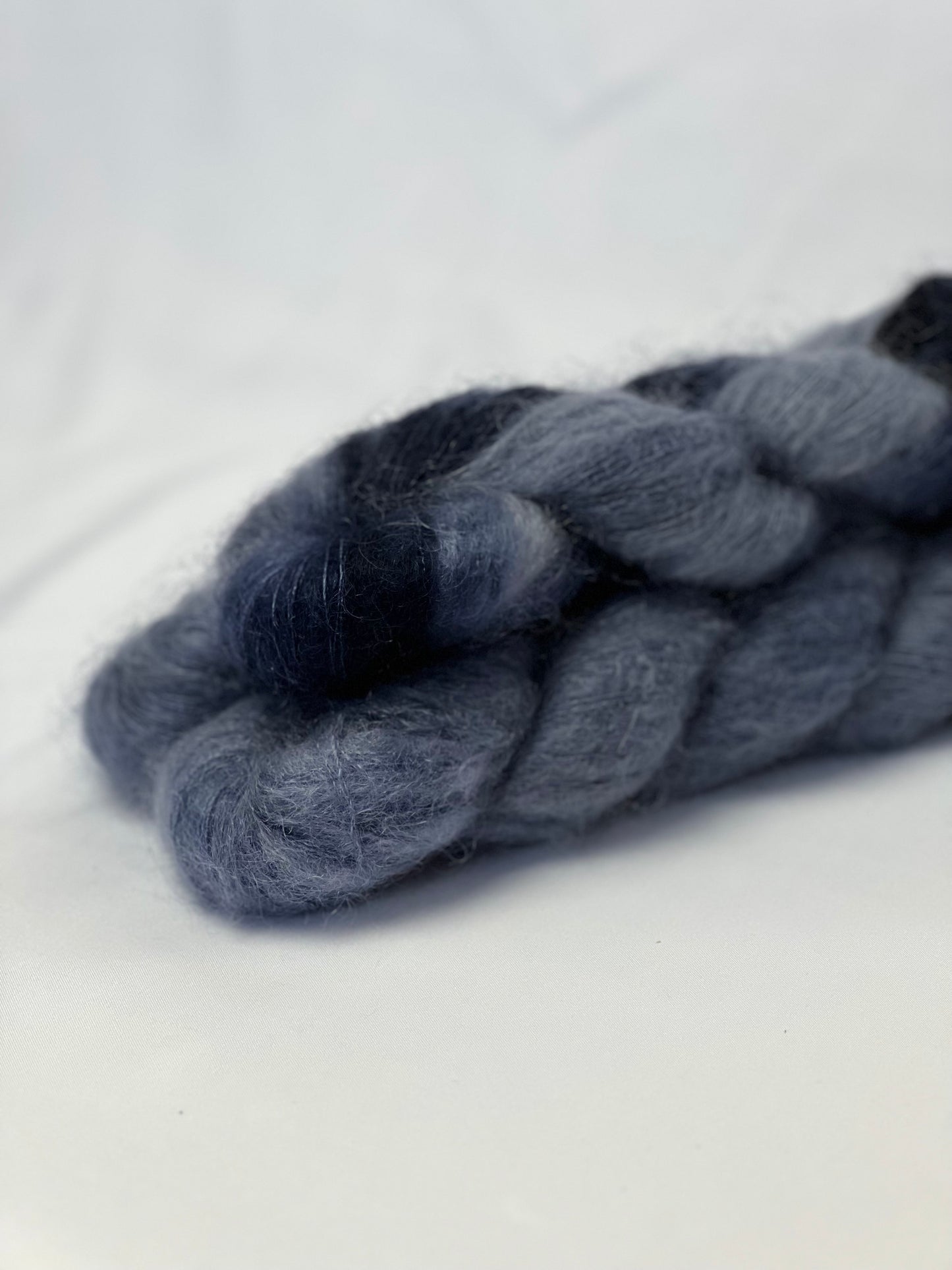 Unik Garn Silk Mohair - Midnatsblå