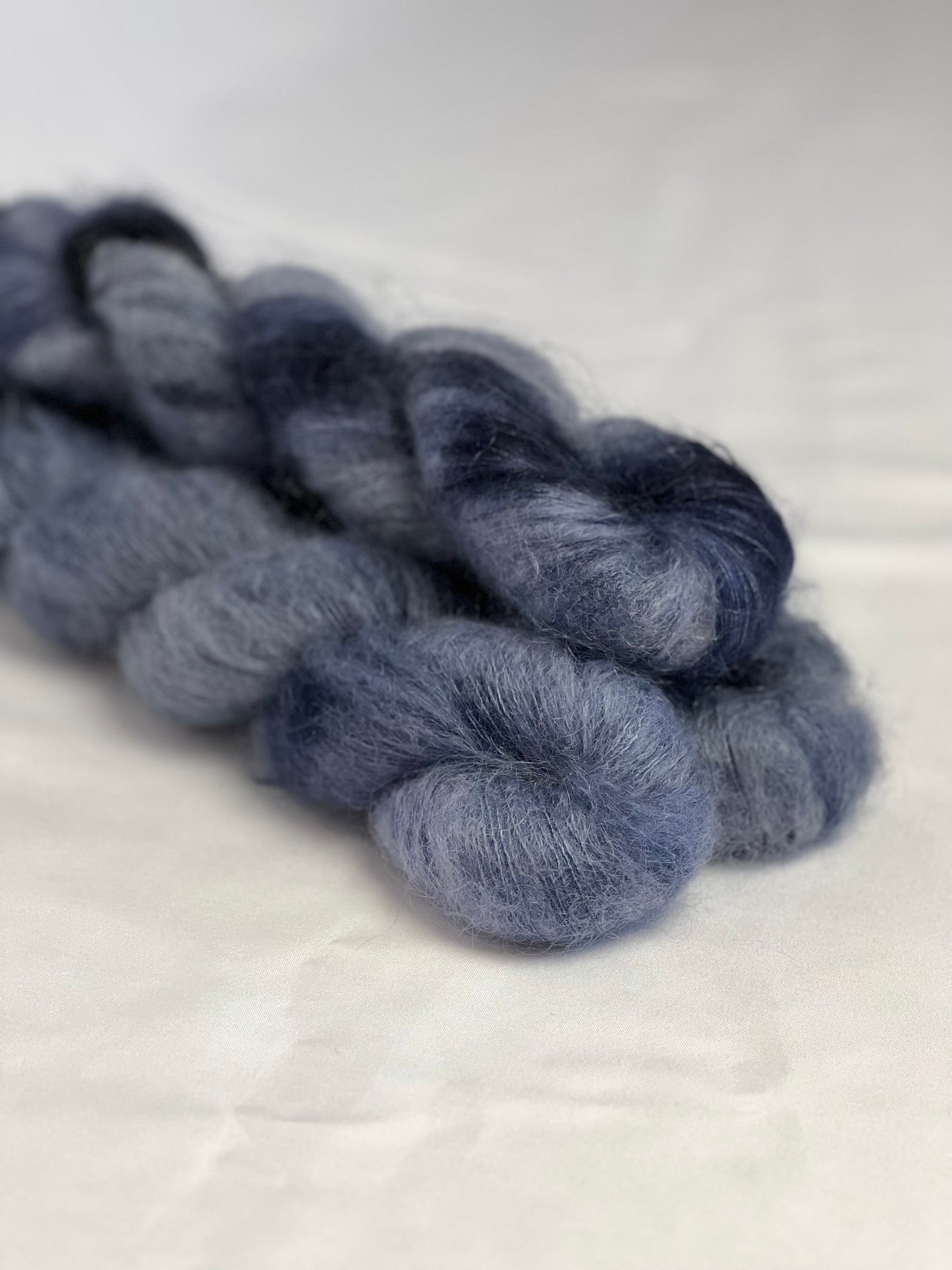 Unik Garn Silk Mohair - Midnatsblå