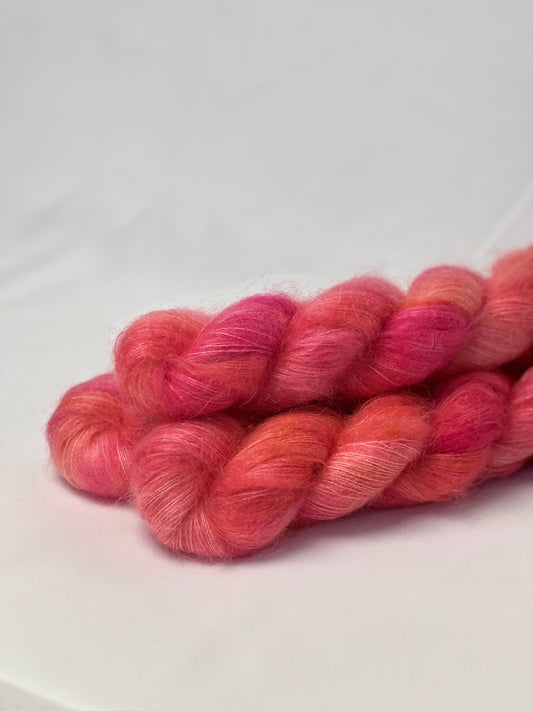 Unik Garn Silk Mohair - Pink Grape