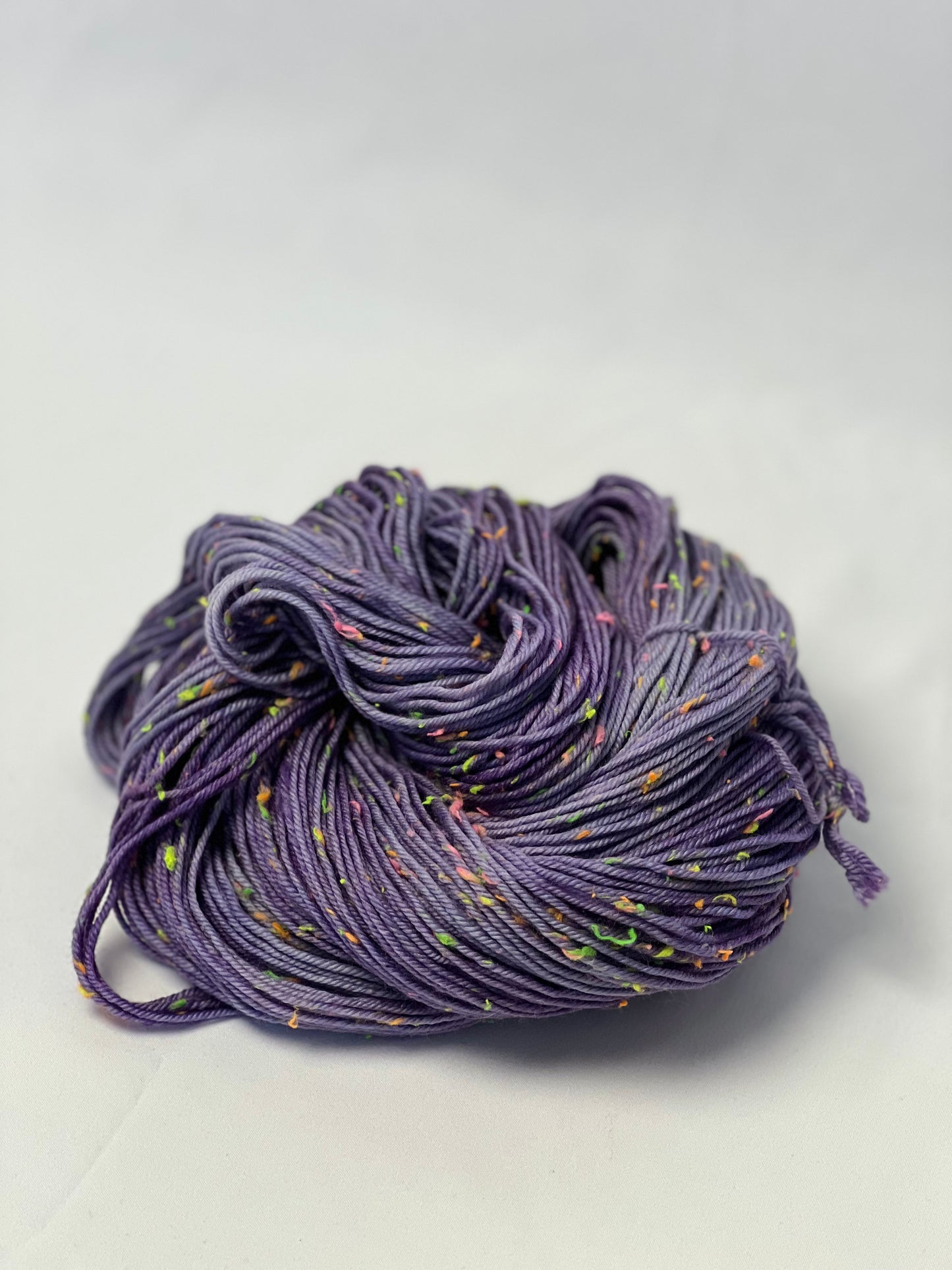 Unik Garn Neon Tweed DK - Purple Rave