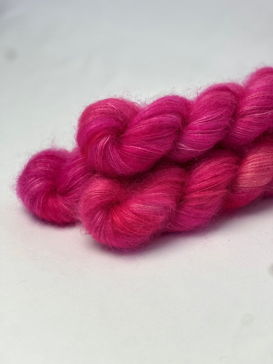 Unik Garn Silk Mohair - Pink Power