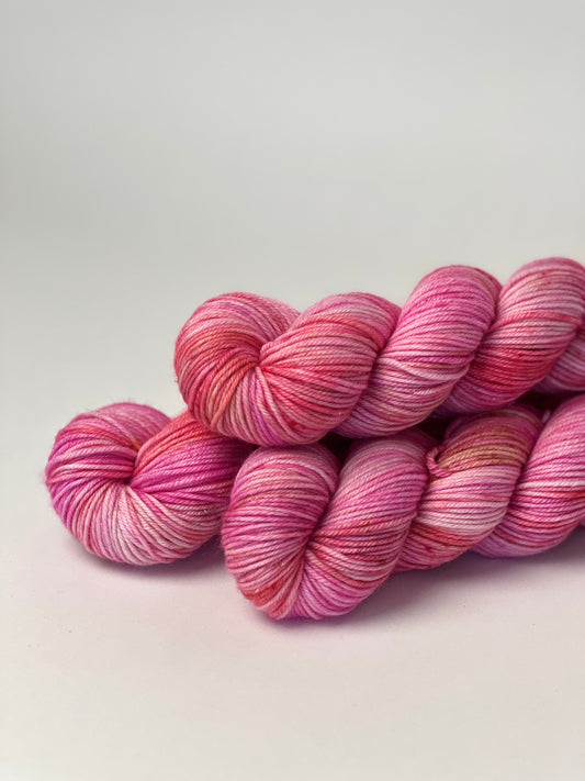 Unik Garn Glitter Sock DK - Peach Melba