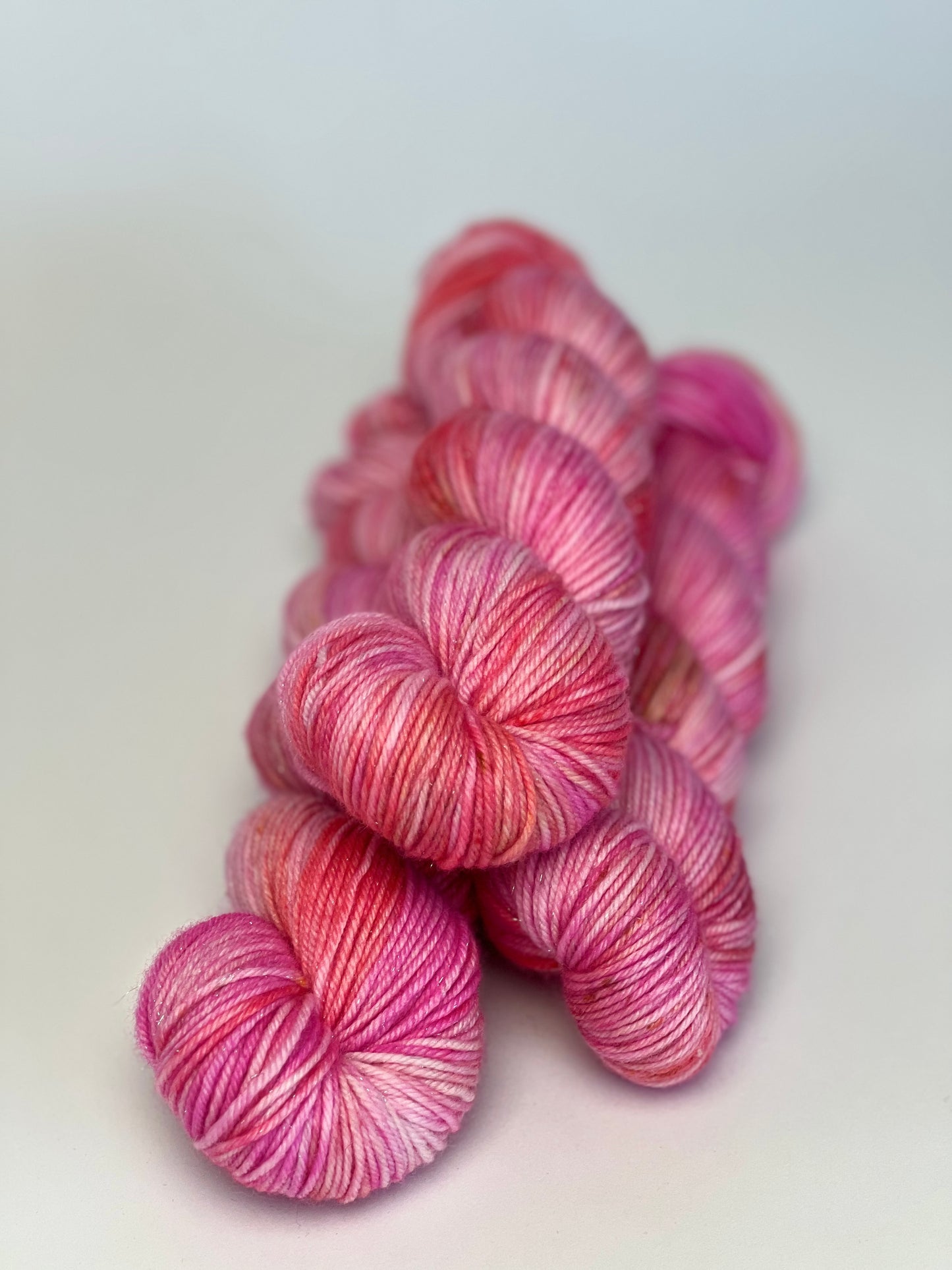 Unik Garn Glitter Sock DK - Peach Melba