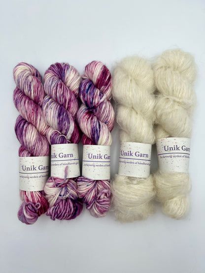 Bear Sweater af Pure Knit & Purl m/lange ærmer