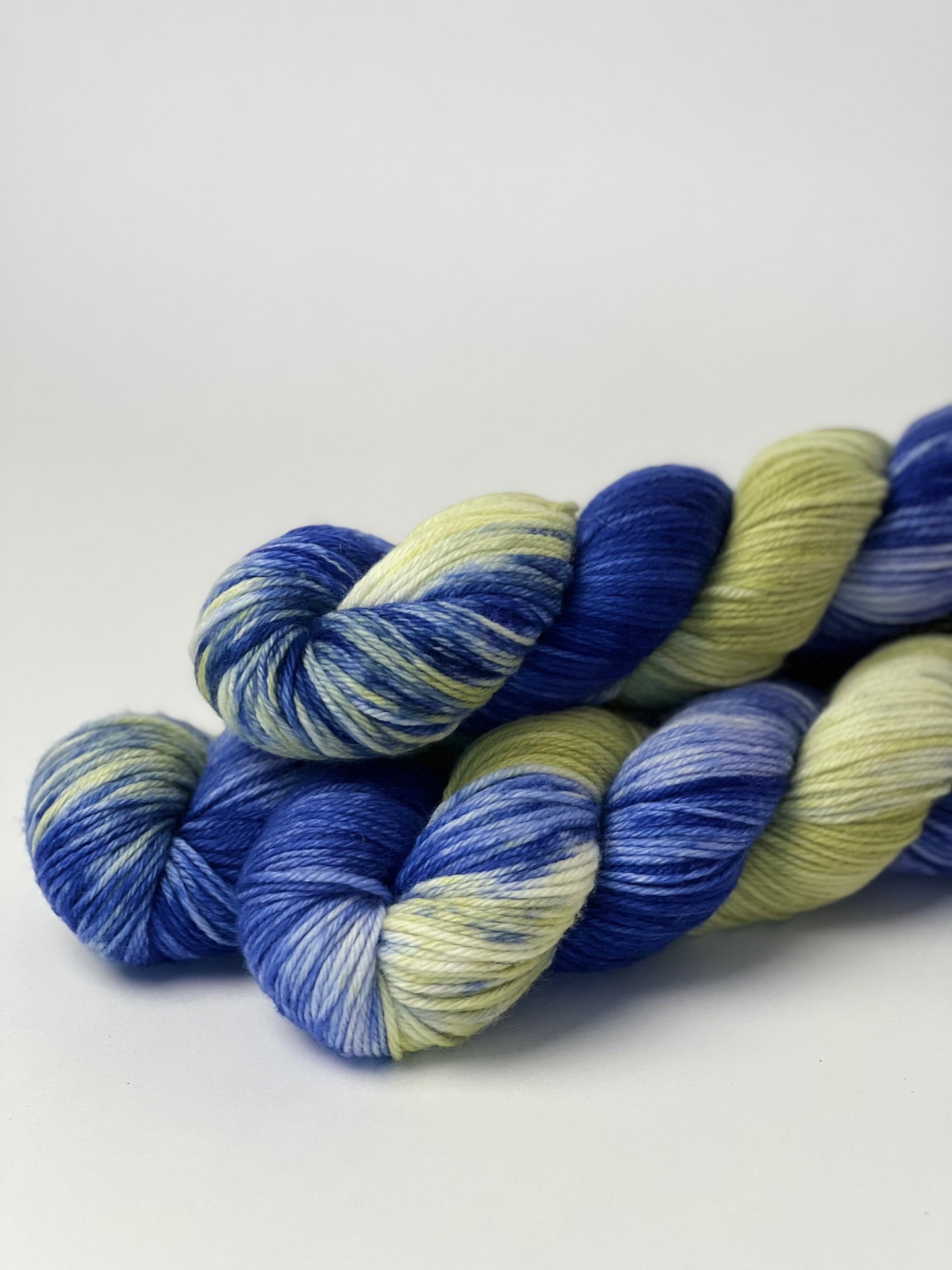 Unik Garn Assigned Pooling Merino DK - Blue Lime