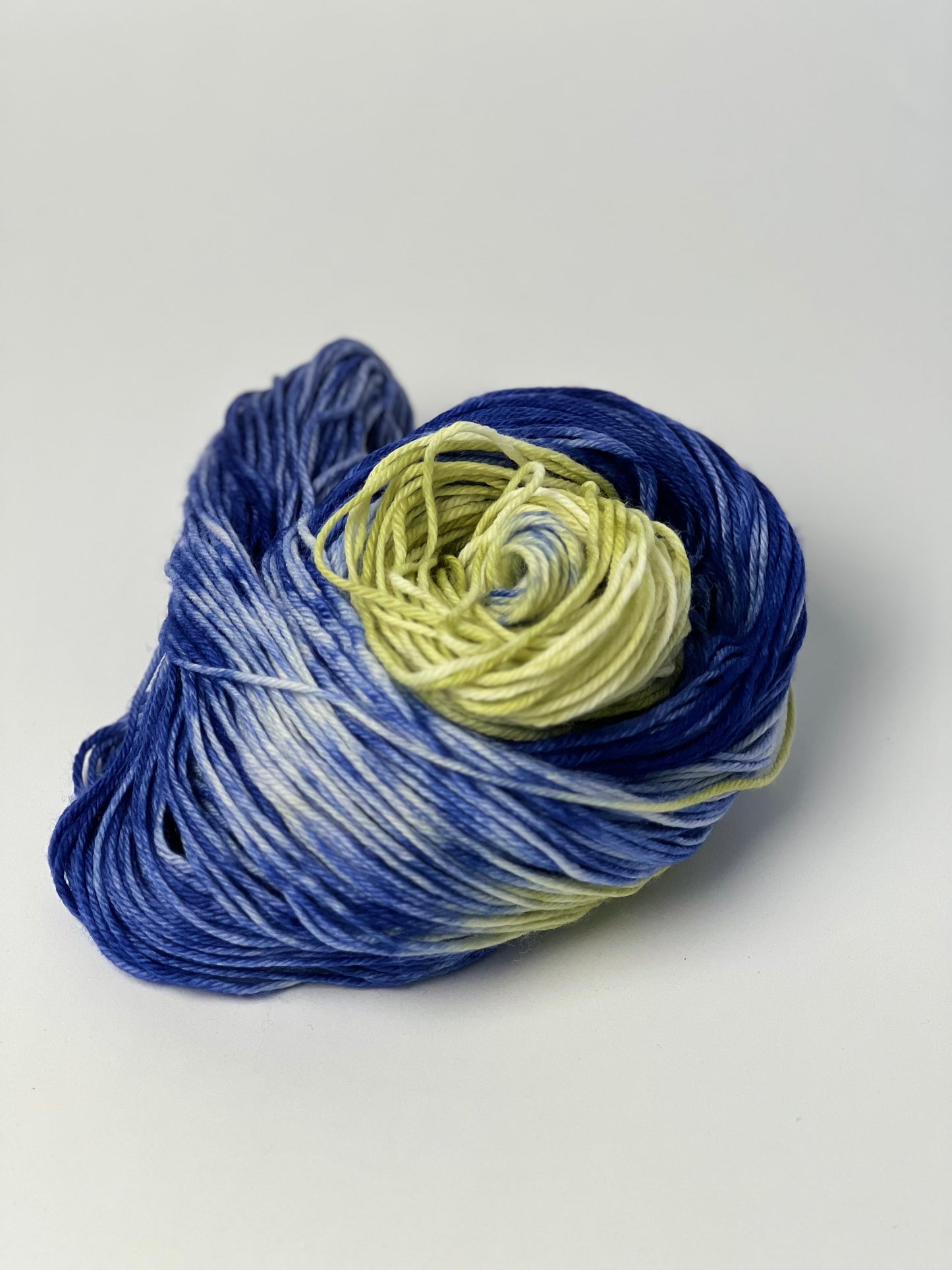 Unik Garn Assigned Pooling Merino DK - Blue Lime