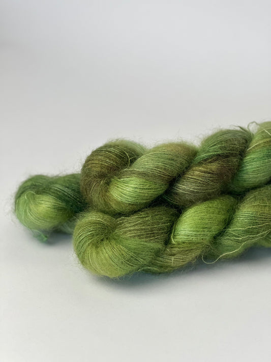 Unik Garn Silk Mohair - Skovbund