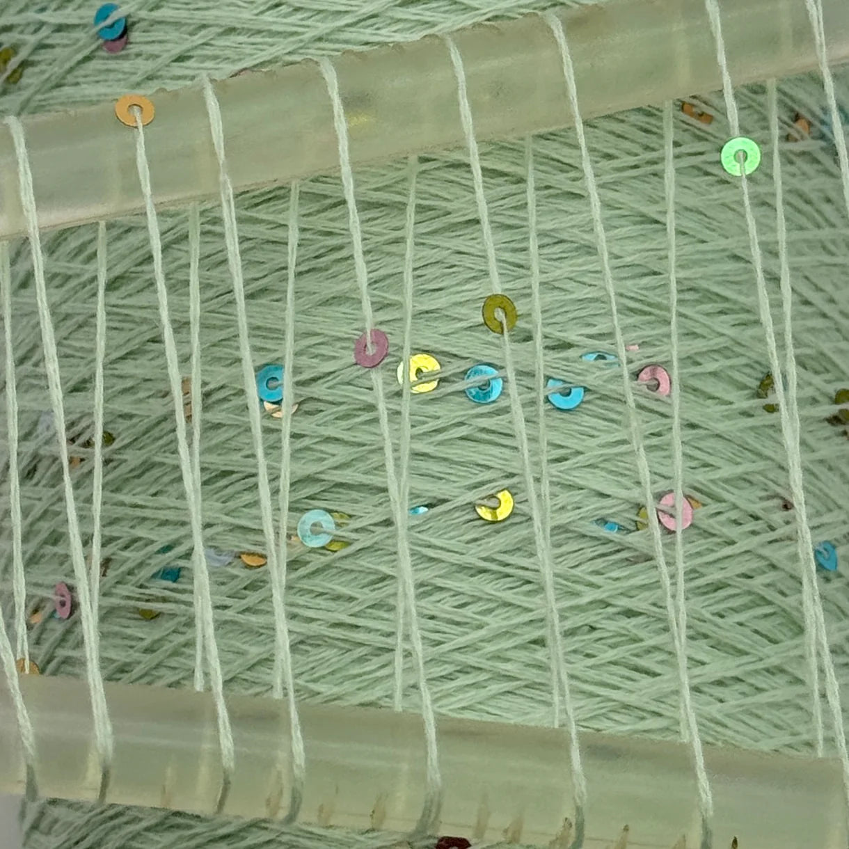 Wolle Halle Paillet Garn - ISABELLO Mint