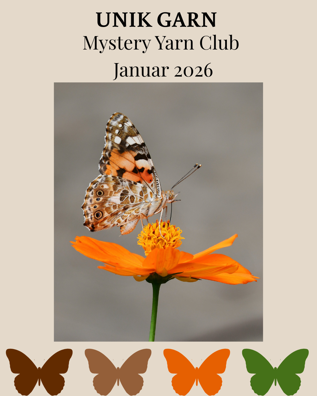 Unik Garn - Mystery Yarn Club januar 2026