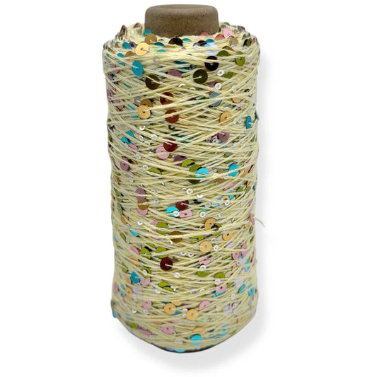 Wolle Halle Paillet Garn - Sunny Sequins