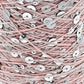 Wolle Halle Paillet Garn - Baby Rose