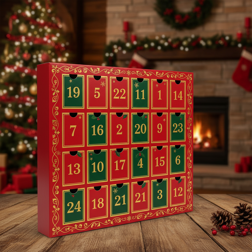 der er 28 låger på den viste version. prøv igen med 24 låger